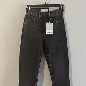 Everlane The High Rise Black Skinny Jean